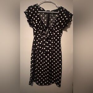 Black Polka Dot Dress